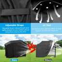 Griddle Cover for Blackstone 28 XL Griddle Rangetop,Heavy Duty 75in Culinary Griddle Cover,Easy Access Front Zippers,Waterproof UV & Fade Resistant Flat Top Gas Grill Cover with Strap and Two Zippers