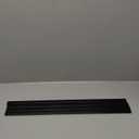 Cabinet Hero Slimline Cabinet Edge Protector - Prevents Chipping, Wear, Discoloration - Drawer Edge Guard, Bumper for Drawer - Easy Slip-On Installation - 3/4" Thick, 24" Length, Black, Pack of 4