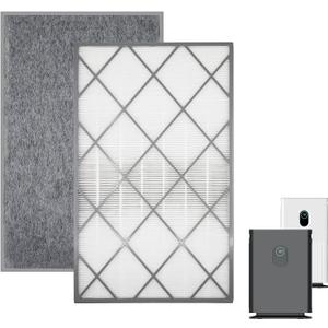 Shark HE601 H13 True HEPA Replacement Filter for Air Purifier - 3-in-1 HEPA Carbon Filter for HE601 & HE602 Fan Air Purifier, Part # HE6FKPET, 1 Pack
