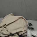 Extra Wide Linen Sheer Curtains 96 Inches Long 2 Panels Set for Bedroom, Luxury Warm Beige Pinch Pleat Viral Light Filtering Windows Curtain 70x96 Inch Length 2 Panels Set for Dining Room Drapes Decor