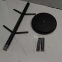 Lorbro Coffee Mug Tree, 360 Rotated Mug Holder with 8 Hooks, Wooden Coffee Cup Holder Rack Stand Accessories for Countertop Kitchen Decor Organizer (Rotatable, Black)