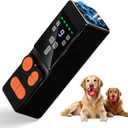 Dog Bark Deterrent Device, 4X Ultrasonic Dog Repeller with Powerful Flashlight, Human & Pet Safe, Effective Training & Deterrent Aid for Indoor/Outdoor Use