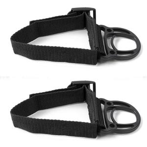 2PCS Roll Bar Coat Hanger Clothes Hook for Jeep Wrangler CJ YJ TJ LJ JK JKU JL JLU JT Sports Sahara Freedom Rubicon & Unlimited X 2/4 Door (Black)