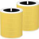 Core 600S Pet Care Replacement Filter Compatible with LEVOIT Core 600S Core 600S-P Air Purifier, 3-in-1 Core 600S-P Air Purifier Replacement Filter for Home Large Room, Core 600S-RF-PA, 2 Pack
