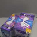 Always Radiant Flexfoam Pads for Women, Size 5, Extra Heavy Overnight Absorbency, With Wings, Scented, 18Count (Pack Of 3)
