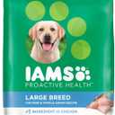 IAMS Proactive Health Large Breed Adult Dry Dog Food with Real Chicken, 30 lb. Bag (30 Pound (Pack of 1))