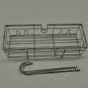 YUOROS Shower Caddy Hanging, 304 Stainless Steel Showers Organizer Rack for Chair Bench for Elderly Seniors Disabled Handicap (12"L4.5"W8.2"H)