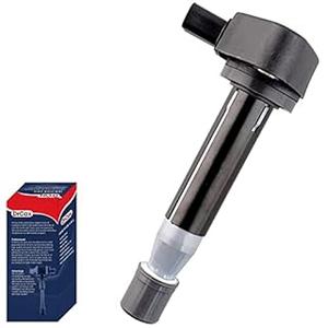 DrCax OEM Ignition Coil UF529 C1631 Compatible with Volkswagen Golf Passat CC Tiguan Audi A3 A4 A5 A6 A7 A8 Q5 Q7 R8 S4 S5 TT MK5 MK6-3.0L 3.2L 4.2L 5.2L Engines - 1 Pack