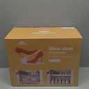 Neprock Shoe Slots Organizer for Closet, 20 Pack Acrylic Shoe Stackers Shoe Rack Holder, 3 Levels Adjustable Thickening Shoe Display Shoe Storage 50% Space Saving Zapateras Organizer (Clear,20 Pack)