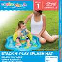 SwimSchool Infant Baby Pool Floats, Free Swimming, Super Buoyant  Ages 6-24 Months  Multiple Colors/Styles  Adjustable Canopies and Seats, Splash & Play Baby Floaties