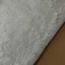 PAGISOFE Ultra Soft Area Rugs for Living Room 6x9 Ft,Cream White Soft Fuzzy Shaggy Rugs for Bedroom, Office Ivory Nursery Carpet Boys Girls Dorm Pastel Rug for Kids Room Home Decor Aesthetic