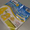 Pacon Reusable Self-Adhesive Vinyl Letters & Numbers Cheery Font 4" Yellow