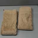 Orighty Microfiber Bath Towels Pack of 2(27'' x 54'') - Soft Feel, Highly Absorbent, Quick Drying for Body, Sport, Yoga, SPA, Fitness - Brown