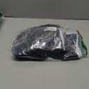 Girls Rash Guard Swimsuit Two Piece Set Colorblock Long Sleeve Bathing Suit UPF50+Sun Protection Swim Suits 7-16Y (15-16 Years, Black+white)