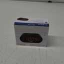 Timex T231G AM/FM Dual Alarm Clock Radio with 1.2-Inch Display and Line-in Jack (Gunmetal) (Black)