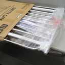 Baby Gate No Drilling, 29"-40" Auto Close Dog Gate Indoor for Doorways & Stairs, Pressure Mounted Adjustable Pet Gate, Easy Walk Through Child Gate for Children & Pets Stroller Friendly, White (29-40"Wide, 28"Tall)