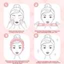 ROWMATE V Line Lifting Mask Chin strap for sleeping, V Line Lifting Mask for Women, Jaw Exerciser, Medium, Light Pink