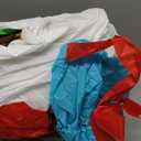 8FT Christmas Inflatables Outdoor Decorations, Inflatable Green Monster Yard Decorations with LED Lights, Holiday Festive Blow Up Inflatable Garden Decor