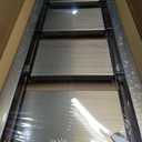 5 Step Ladders for Home, 300lbs Load, 46'' Top Step, Gold
