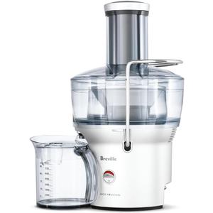 Breville BJE200XL Juice Fountain Compact Centrifugal Machine, 25 fl oz, Silver