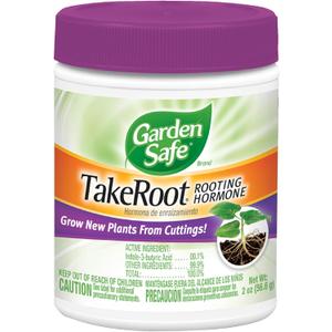 Garden Safe Brand TakeRoot Rooting Hormone, 2 Count, Powder Helps Grow New Plants from Cuttings Including Most Home, Garden and Greenhouse Varieties, 2 Pack