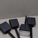 Color Changing Solar Spot Lights Outdoor Waterproof IP65,9 Lighting Modes Multicolor RGB Christmas Spotlight for Porches Yard Gardens Landscape Deconrations-4 Pack