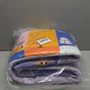 Alphabet Rug for Classroom - ABC Rugs for Kids Playroom Classroom Carpet for Learning ABC Alphabet,Numbers,Animal,Colors,Season Kids Play Mat for Boys Girls Bedroom Decor,Purple,4x6 Feet