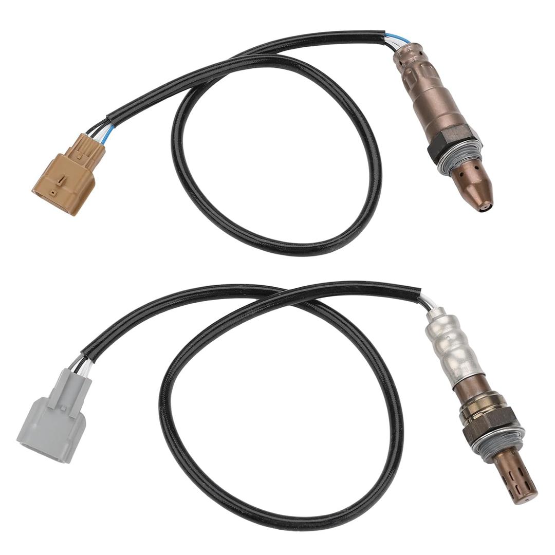 JDMON 2PCS Oxygen O2 Sensor Upstream Downstream Replacement for 2016-2020 Infiniti QX80, 2017-2021 Nissan Titan, Sentra, Rogue Sport L4 2.0L Compatible with 250-241107, 250-54105