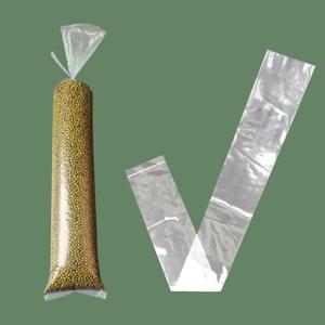 28 Inch Long (50-Pack) Flat Open Poster Sleeves, 2 Mil Narrow Plastic Blueprint Bags Clear Waterproof Tube Storage (8X28 Inches)