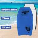 Bodyboard 33in/37in/42in, Body Board for Beach with Wrist Leash