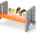K&H Pet Products Chicken Brooder Heater for Chicks Ducklings, Adjustable Heating Plate for Brooder Boxes, Warms up to 15 Chicks, Chicken Coop Poultry Heating with Safety Light, Small 25 Watts SMALL