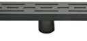 PF WaterWorks PF3015-ORB Innova  Offset Pattern Designer Linear Drain, Oil Rubbed Bronze 2 Feet 60 Cm
