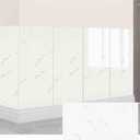 Marble Contact Paper, Peel and Stick Countertops Wallpaper, Waterproof Self Adhesive Wall Paper for Cabinets Drawers Kitchen Old Furniture(B) (30x60cm(12x24in) 1PCS)