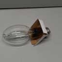 Ctosree 12 Pcs Acrylic Photo Frame L shape Slant Back Desktop Photo Frames Plastic Clear Sign Clear Acrylic Display Stand Table Top Sign for Home Office Wedding Restaurant Menu (2.5 x 3.5 Inch)