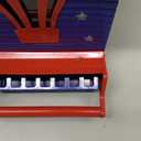 Squirrel Proof Bird Feeder, Metal Bird Seed House Feeders for Outdoors Weight -Activated Protection, Water Proof, 5 lbs Large Capacity Anit Squirrel for Outside Cardinal, Chickadee (Sapphire Blue)