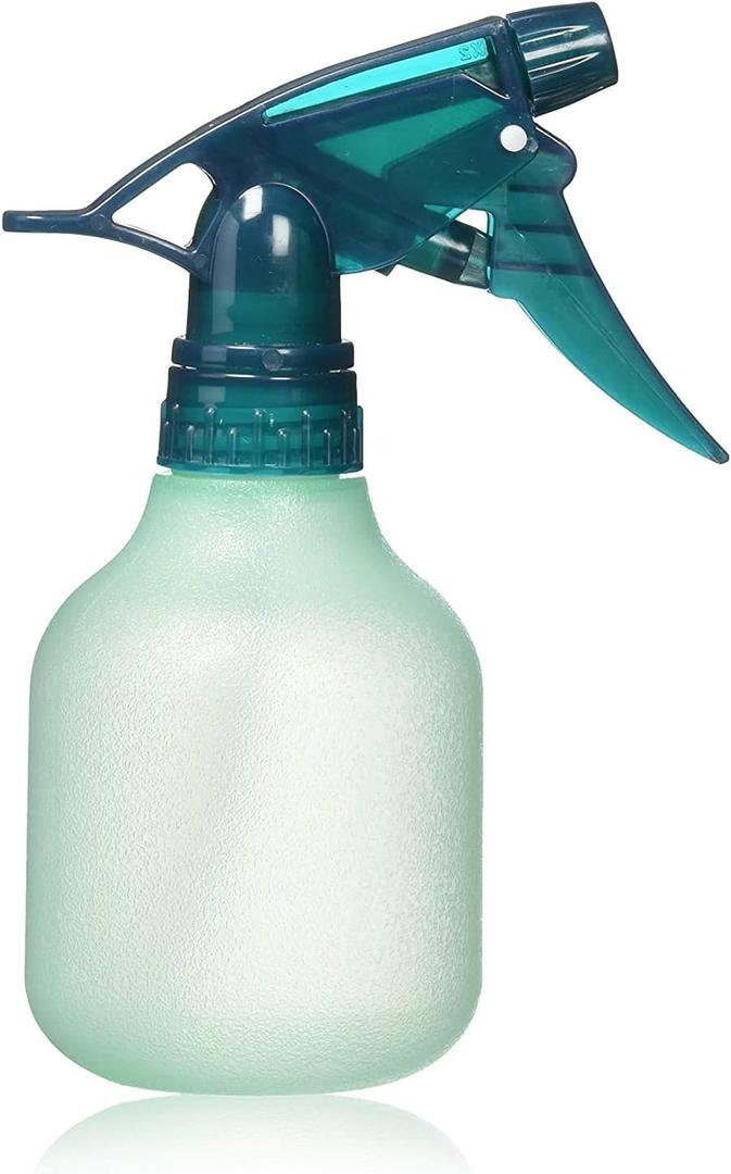 Rayson Empty Spray Bottle Refillable Container, Fine Mist Sprayer Trigger Squirt Bottle for Taming Hair, Hair styling, Watering Plants, Showering Pets (1 Pack, Green) (8 Ounces)
