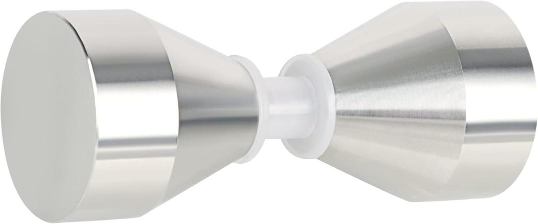 Alise Shower Door Handle, Sliding Shower Door Knob, Double Sided Sliding Door Handle, Solid SUS304 Stainless Steel Knob, Hardware Replacement Parts Pull Handle for Glass Door, Brushed Nickel