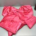 Hot Pink Bow Birthday Decorations Coquette Party Backdrop Big Bow Themed Room Large Bows Wall Decor for Birthday Party Backdrop Wall Decor(Hot Pink,19.69x14.96in)