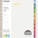 2026 Planner, 8.5" x 11" Weekly and Monthly Large Calendar Planner, Letter Size, Jan - Dec 2026, Hardcover Daily Agenda and Organizers for School Essentials & Office Supplies