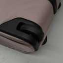 KROSER Carry On Underseat Multi-functional, 16-inch Underseater Lightweight Overnight Suitcase for Women, Dusty Pink