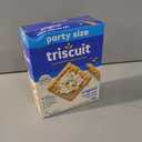 Triscuit Original Whole Grain Wheat Crackers, Vegan Crackers, Healthy Snacks, Lunch Snacks, Party Size, 17 oz