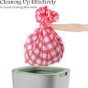 12 Pack Plastic Checkered Tablecloth, 54 x 108 Inch Disposable Waterproof Picnic Table Cover for Camping Outdoor, Rectangle Party Table Cover for Party Picnic Farm Birthday Wedding (Red, Black)