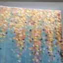 Yotree Paintings, 24x48 Inch Paintings Oil Hand Painting 3D Hand-Painted On Canvas Abstract Artwork Art Wood Inside Framed Hanging Wall Decoration Abstract Painting