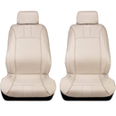 Pilot Automotive Tusk Seat Cover Pair with Microban, Beige (MIC-051)