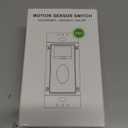 RAYZEEK Motion Sensor Light Switch, 5A, Single Pole, No Neutral Wire, Need Grounding Wire, OCC & VAC & Manual Selectable, PIR Infrared Motion Activated Wall Switch, UL Listed, Wall Plate Included