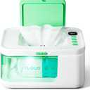 Basece Wipe Warmer, Precise Temp Control (100-131℉) with LED Display, Holds 100 Wipes, Baby Wipe Warmer for Babies with Night Light & 59'' Power Cord, Baby essentials, Baby Shower Gifts