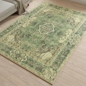 Muddy Mat® Majestic 8ft x 10ft Washable Muddy Carpet for Living Room, Bedroom & Dining Room – Modern Soft Low Pile Non Slip Carpet – Pet Friendly Waterproof Foldable Area Rugs for Home