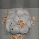 HyDren 20 Sets Christmas Squeezing Dumpling Baby Shower Favors 3.15 Inch Stress Ball Toy with New Baby Card a Little Dumpling is on The Way Gender Reveal Party Return Gifts for Guest Adult Birthday