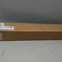 Ivilon Tension Curtain Rod - Spring Tension Rod for Windows or Shower, 36 to 54 Inch. Ivory