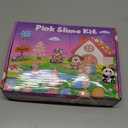 12 Pack Slimes, Pink Slime Kids, Clear Butter Cloud Slime kit for Girls Ages 8-12, for Kids Slime Party Favors Goodie Bag Easter Basket Stuffers, 4 5 6 7 8 9 10 Year Old Girl Birthday Gift Cute Stuff